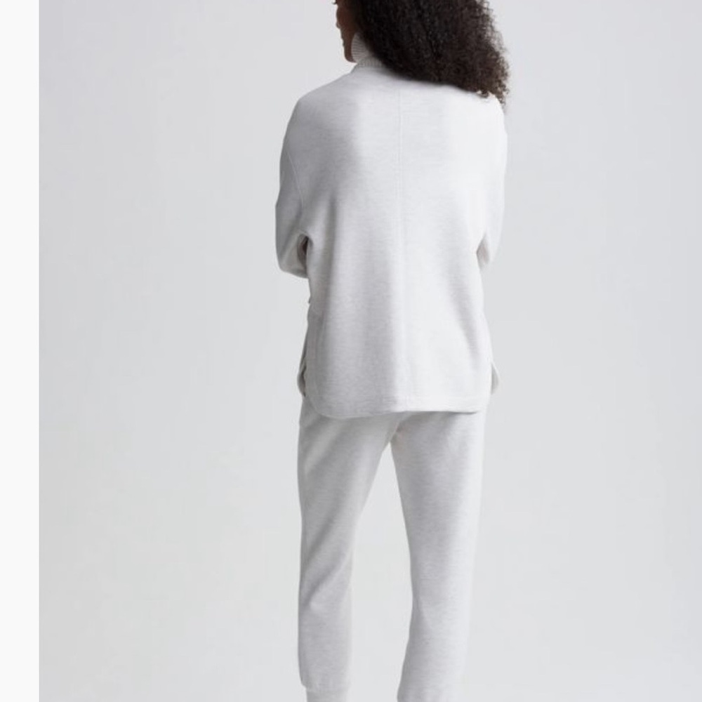 Varley grey Ribbed Collar Jacket, medium - Picture 3 of 7